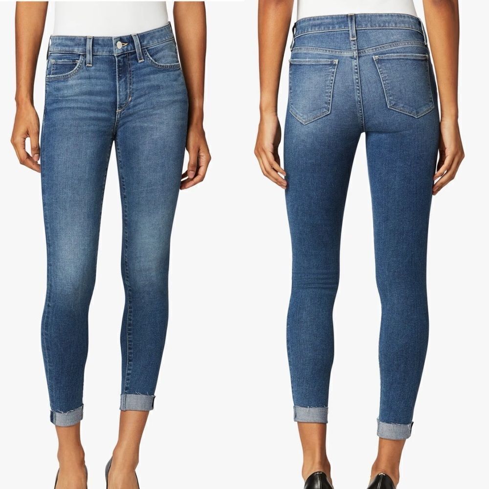 Joe's Jeans The Icon Mid Rise Skinny Crop Sz 30
